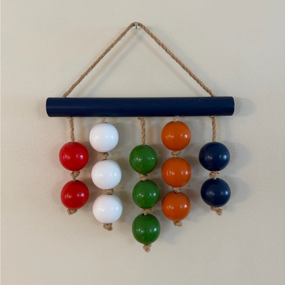 Colorful Hanging Bead Wall Decor